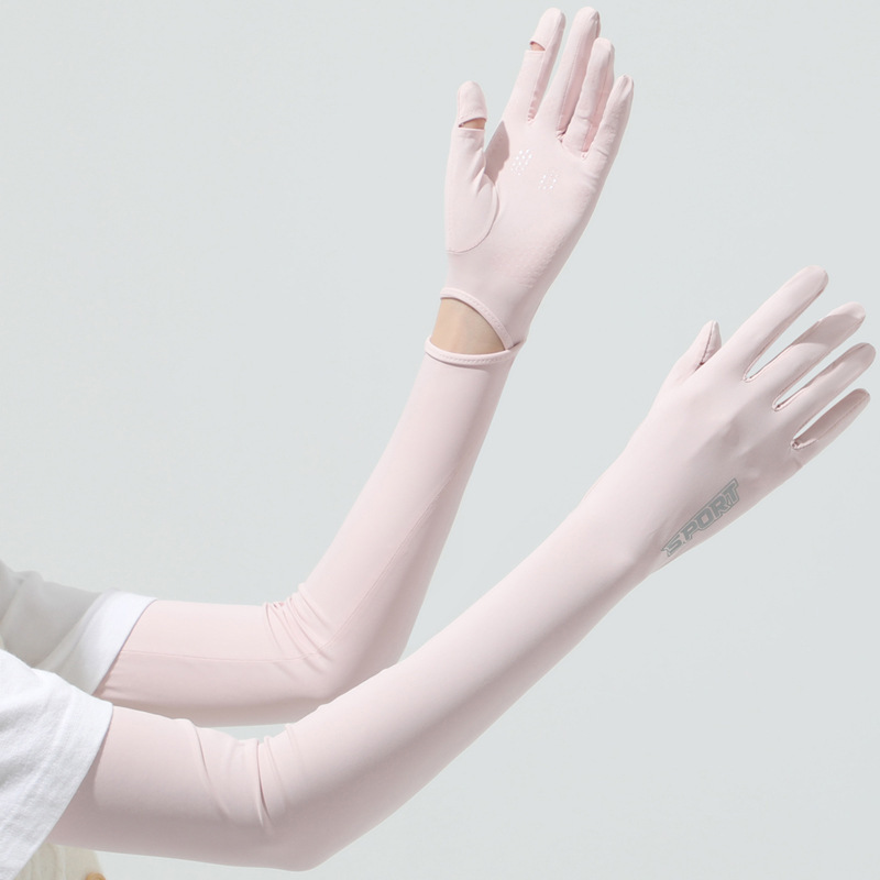 Touch Screen Gloves - Manga de hielo para mujer, protección
