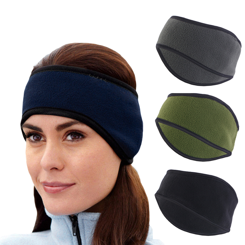 Fleece Ear Warmer Band - Nuevos orejeras de lana para invierno,