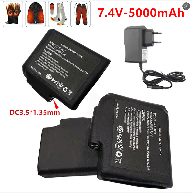 Heated Vest Battery - Nueva batería recargable de polímero de