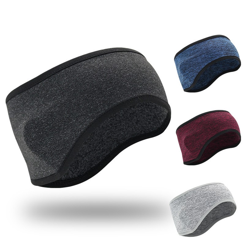 Fleece Ear Warmer Band - Banda para el sudor deportiva de