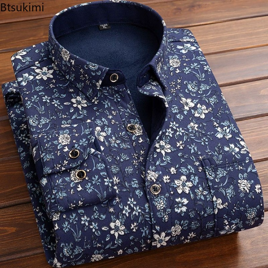 Flannel Shirt Lined - Camisa de franela para hombre, camisa