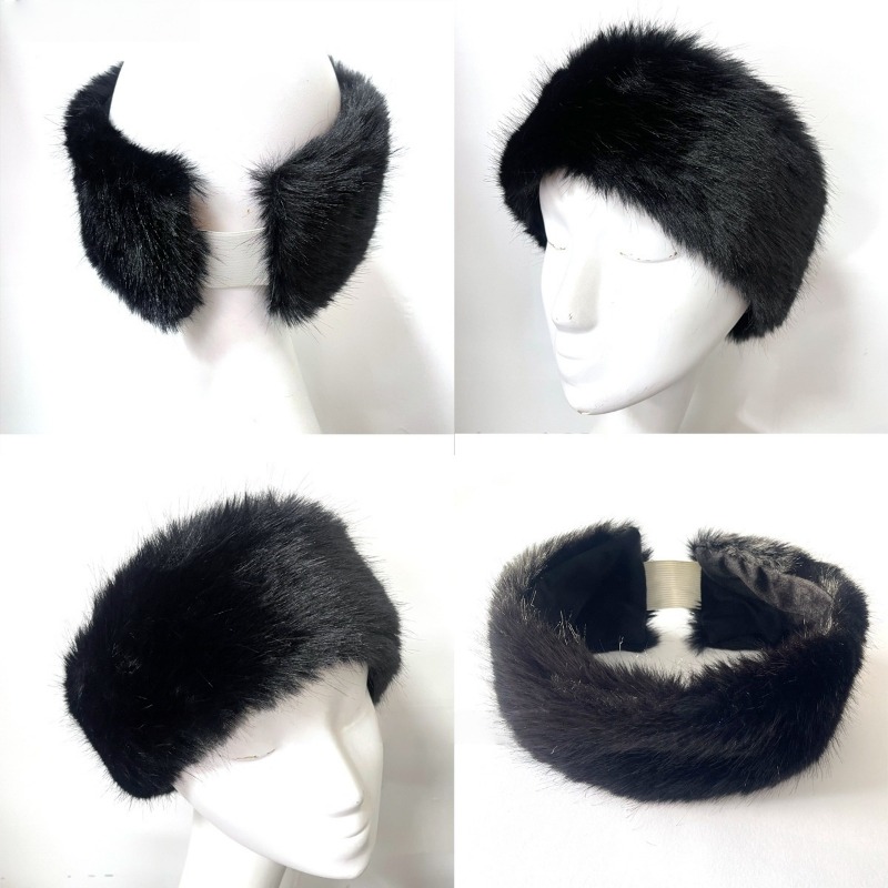 Diadema de piel de banda ancha - Fleece Ear Warmer Band reseña y precio