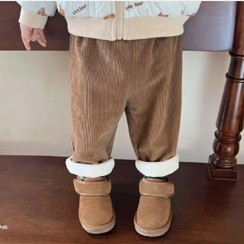 Ropa de otoño e invierno para  - Corduroy Pant Warm reseña y precio