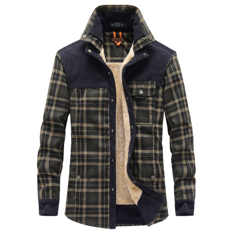 Chaquetas para Hombre, Inviern - Flannel Shirt Lined reseña y precio