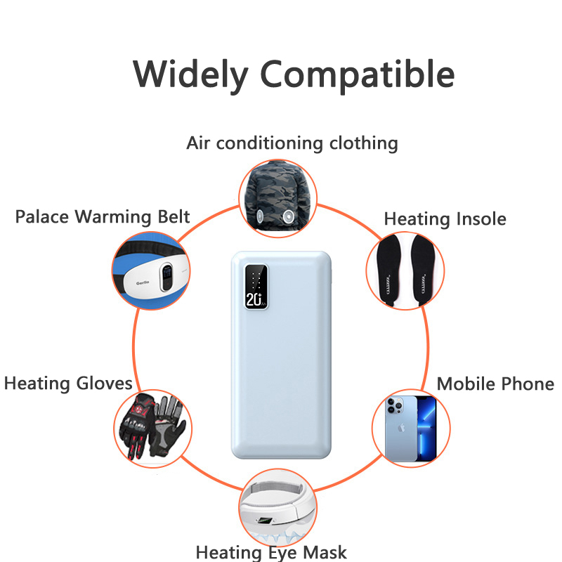 Banco de energía con chaleco c - Heated Vest Battery reseña y precio