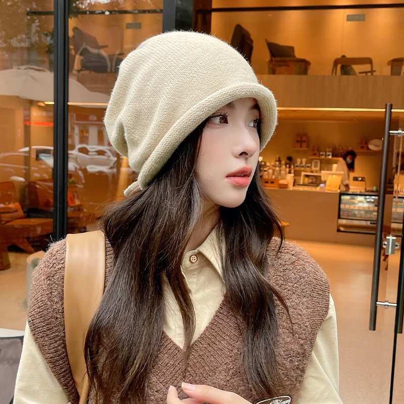 Gorro de punto con capucha par - Knit Beanie Hat Warm reseña y precio