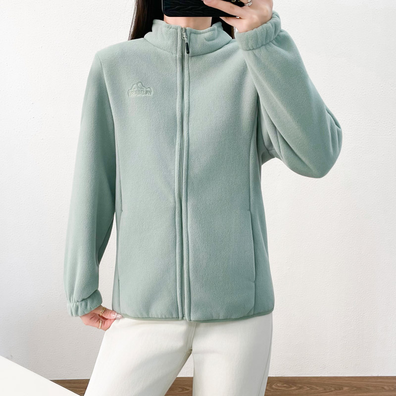 Sudadera de lana sin sombrero  - Sherpa Hoodie Fleece reseña y precio