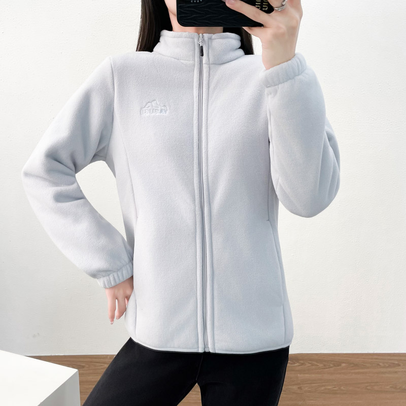 Sudadera de lana sin sombrero  - Sherpa Hoodie Fleece reseña y precio