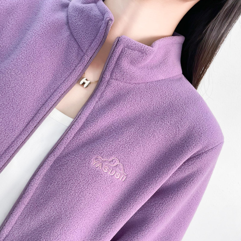 Sudadera de lana sin sombrero  - Sherpa Hoodie Fleece reseña y precio