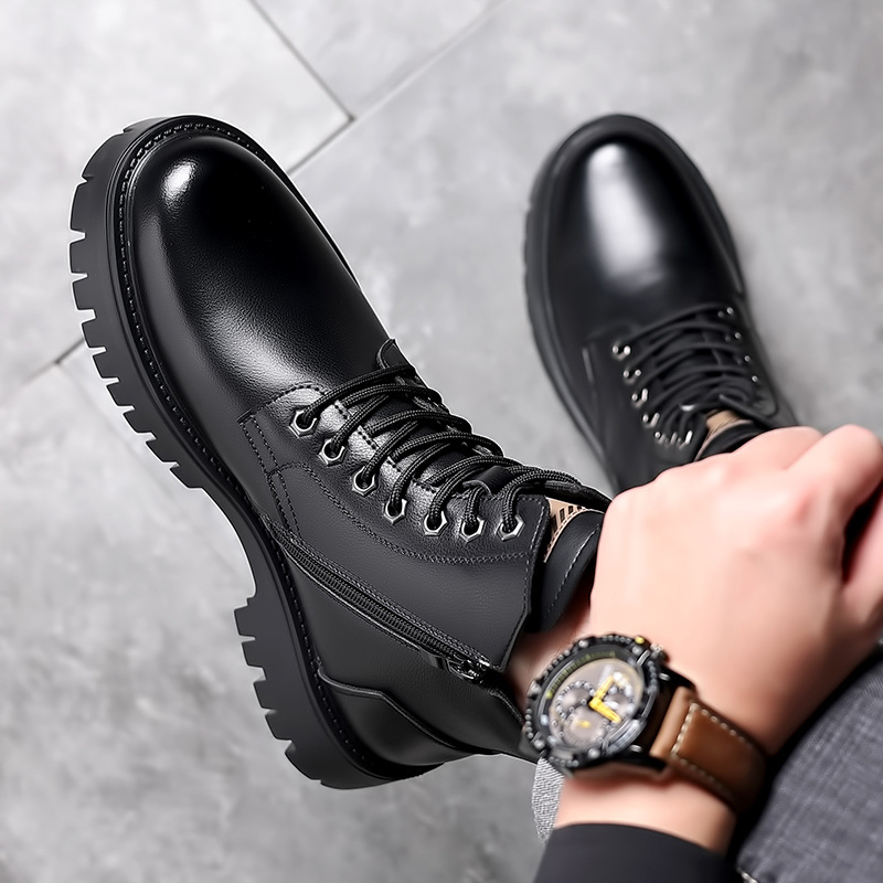 Botas clásicas de cuero genuin - Waterproof Winter Boot reseña y precio