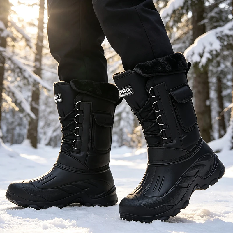 Botas de nieve de invierno par - Waterproof Winter Boot reseña y precio