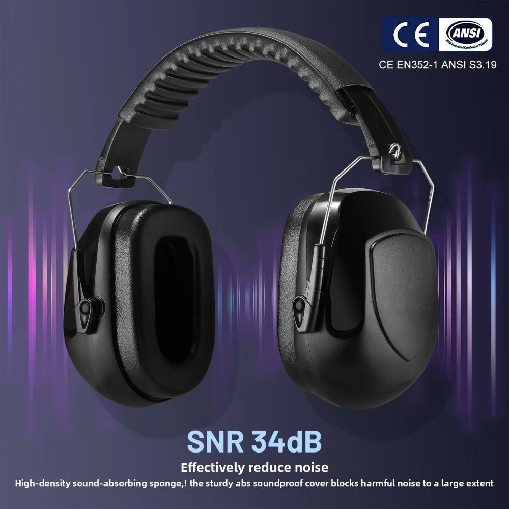 Orejeras Insonorizantes de ABS - Earmuffs Foldable reseña y precio