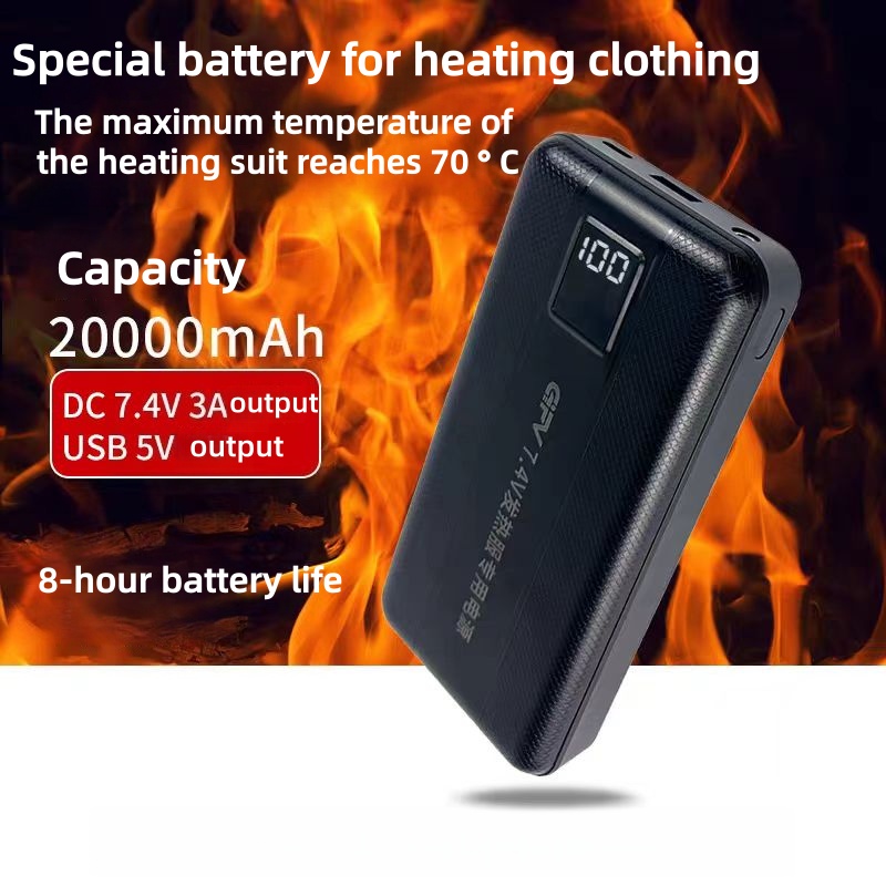Nuevo Banco de energía de gran - Heated Vest Battery reseña y precio