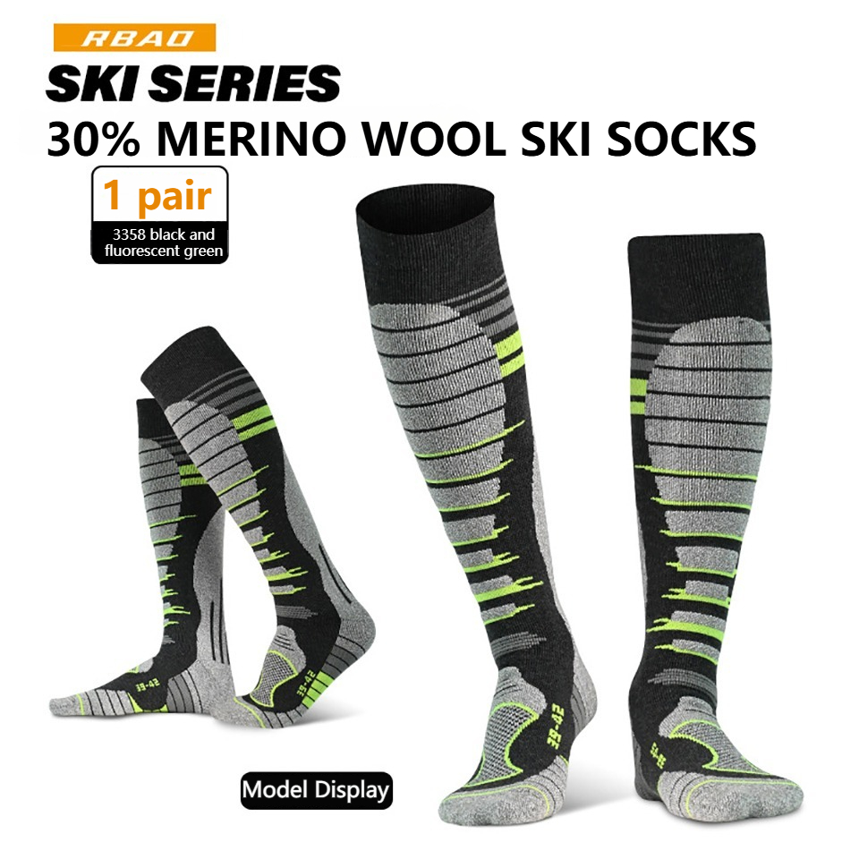 GTUBIKE Calcetines de esquí de - Thermal Sock Wool reseña y precio