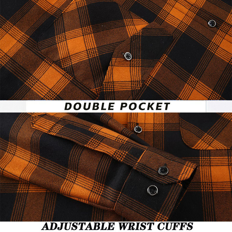 Camisa de franela gruesa con f - Flannel Shirt Lined reseña y precio