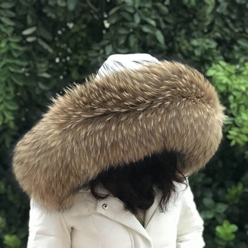 Cuello de piel de mapache Natu - Shawl Wrap Winter reseña y precio