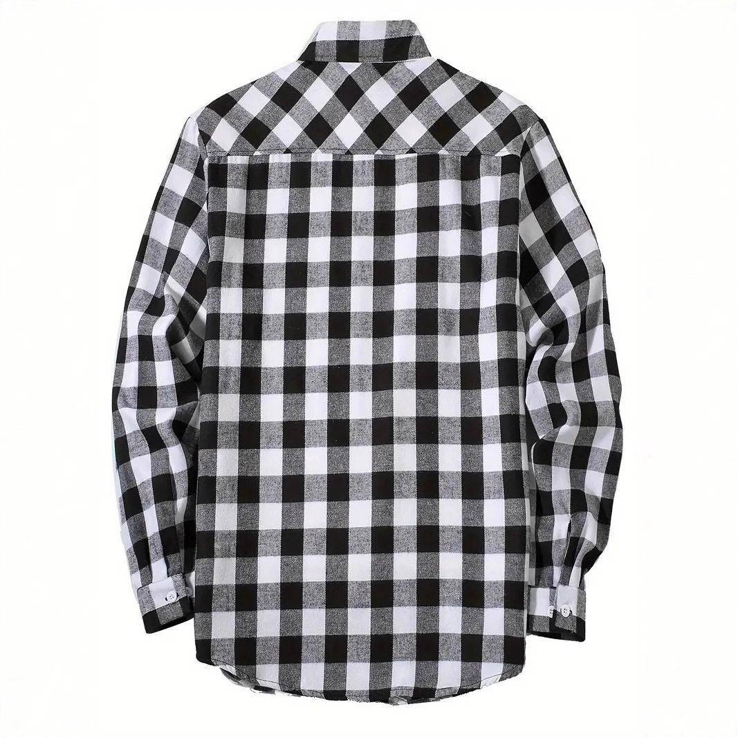 Camisa de Franela para Hombre  - Flannel Shirt Lined reseña y precio