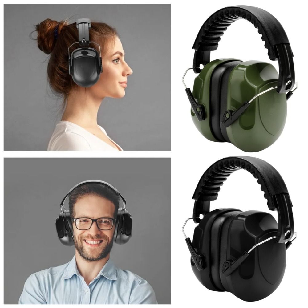 SNR-34dB Orejeras de cabeza aj - Earmuffs Foldable reseña y precio