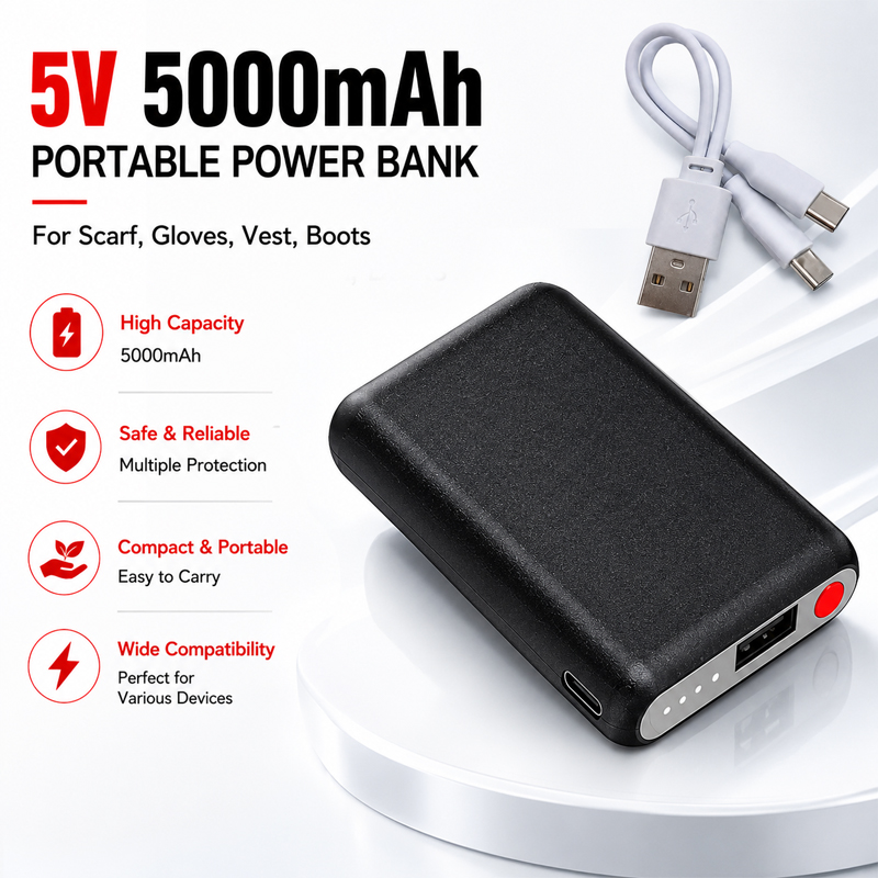 Batería Externa Recargable de  - Heated Vest Battery reseña y precio