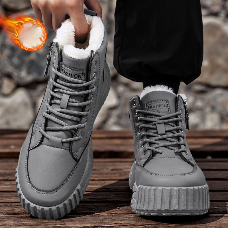 Botas de Nieve para Hombre, Té - Waterproof Winter Boot reseña y precio