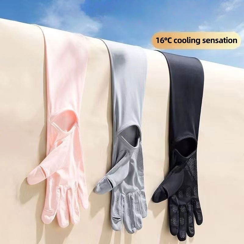 Mangas de protección solar UPF - Touch Screen Gloves reseña y precio