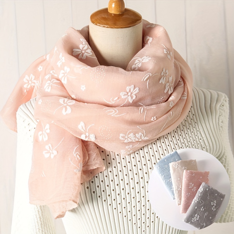 Bufanda de seda larga y fina p - Shawl Wrap Winter reseña y precio