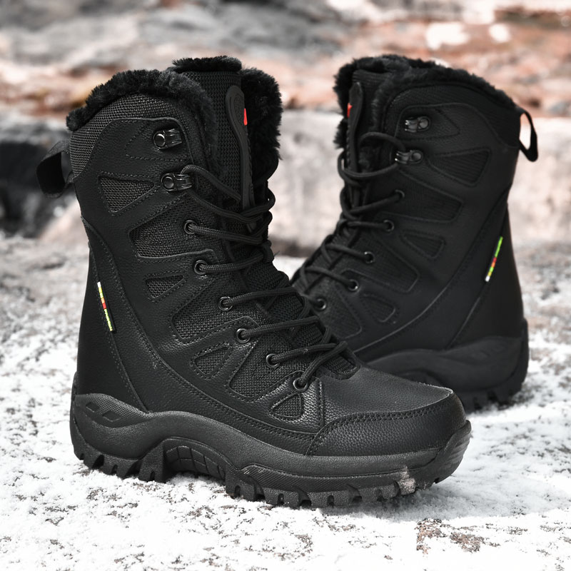 Nuevas botas tácticas para hom - Waterproof Winter Boot reseña y precio
