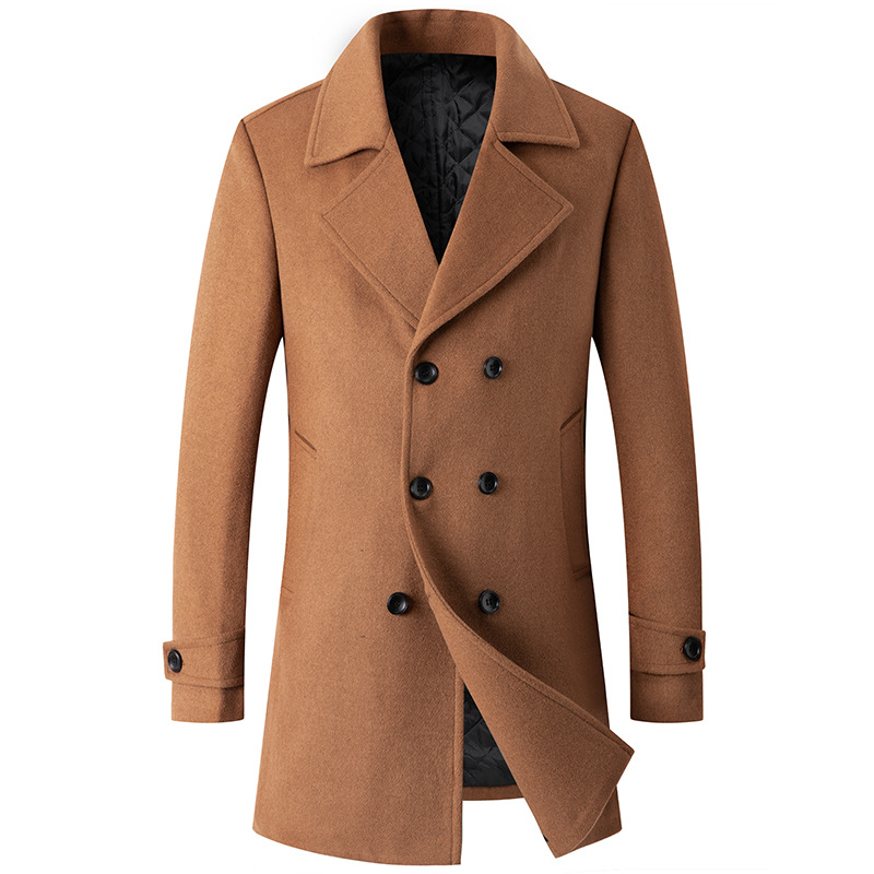 Abrigo de doble botonadura par - Wool Coat Peacoat reseña y precio